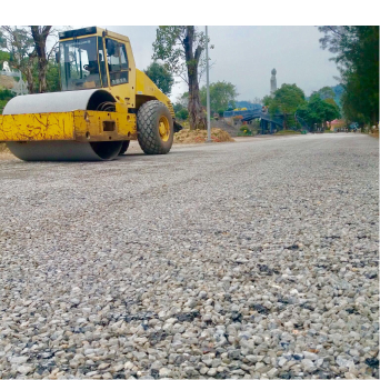 Chip Seal Project for parking area of Cai Bau Pagoda – Quang Ninh